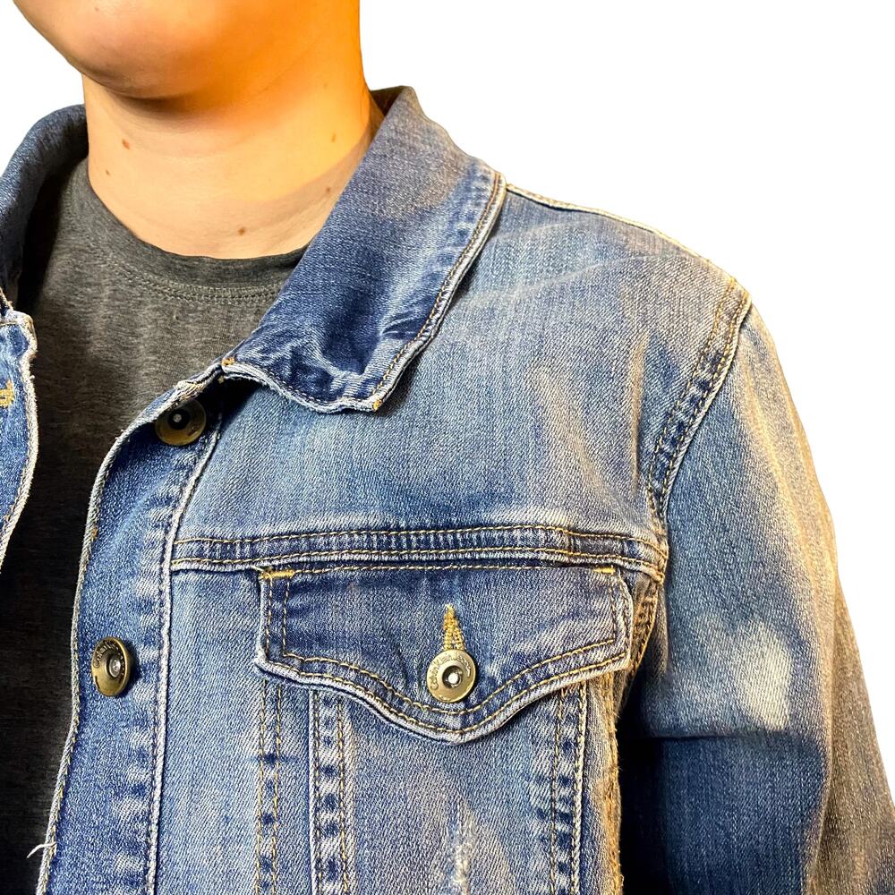 Calvin Klein Jeans Denim Jacket Size XL - Picture 2 of 4